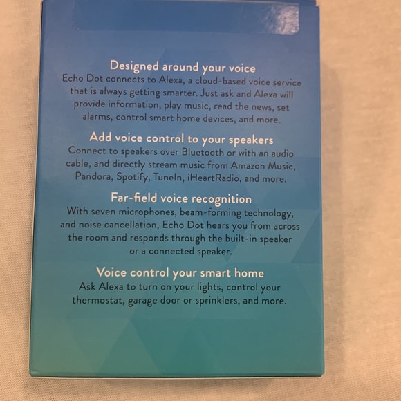 Echo Dot amazon 2nd gen new never used - Picture 6 of 7